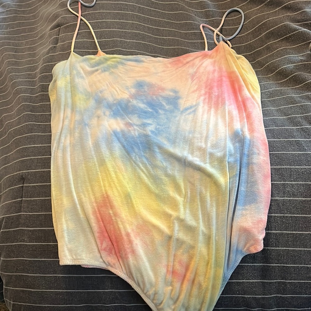 Tie dye bodysuit